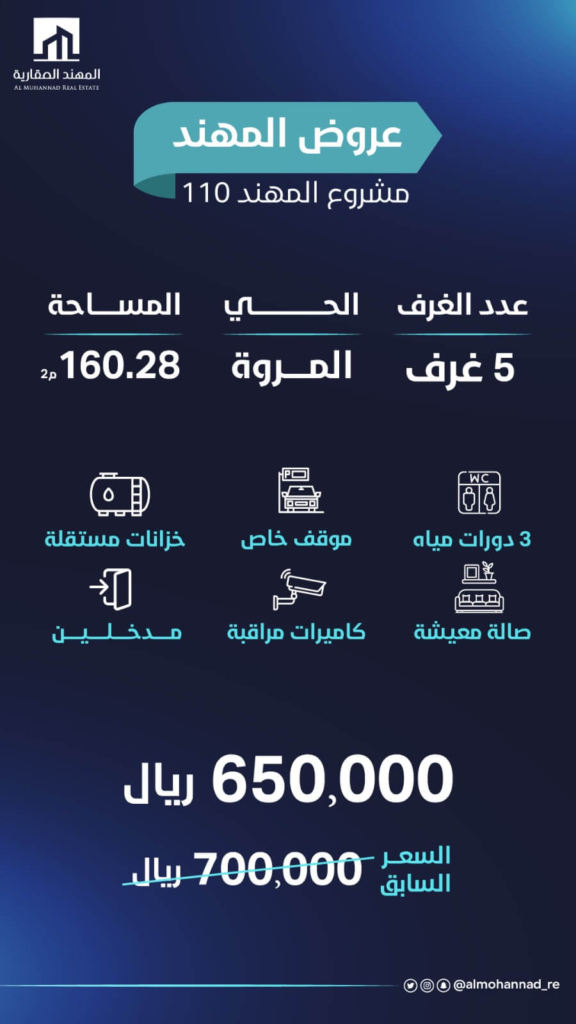 شقق تمليك حي المروة 110