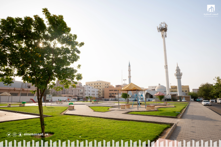 مطلة على الحديقة